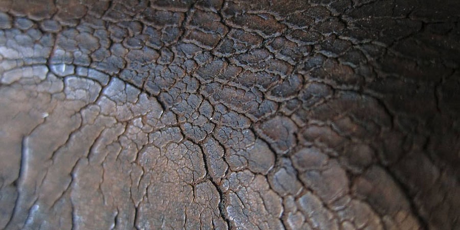 cracks in leather boots